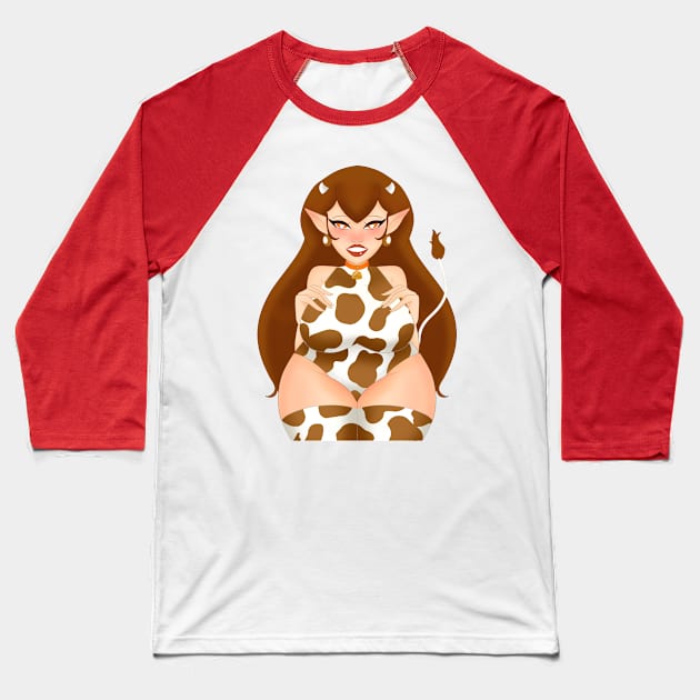 Bessie Coyn Baseball T-Shirt by ArielSRM